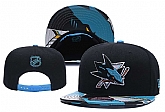 San Jose Sharks Team Logo Adjustable Hat YD